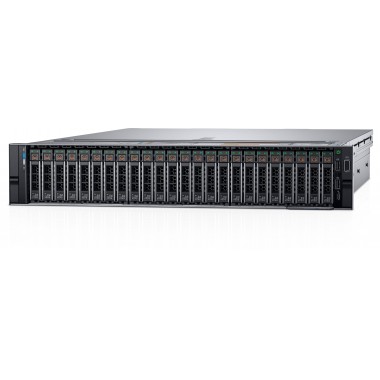 Сервер Dell PowerEdge R740 - Intel Xeon, 3072 ГБ DDR4, 2x750W PSU, 8x3.5" HDDs, Perc H730P MC, 3.5" Hot Swap, SAS/SATA, Rack